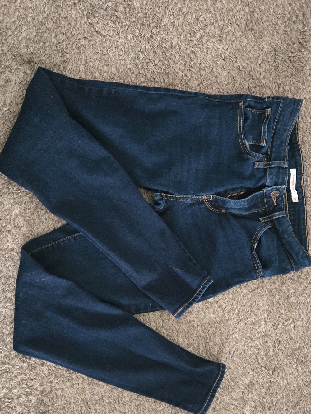 Dark Blue Women's Stretch Jeans